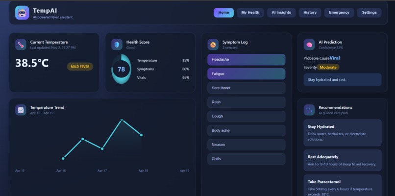 TempAI – screenshot 1