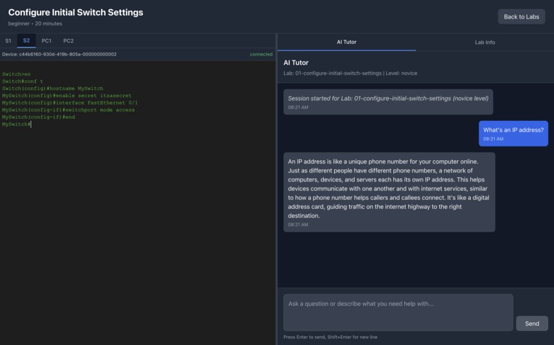 NetGenius AI Tutor – screenshot 3