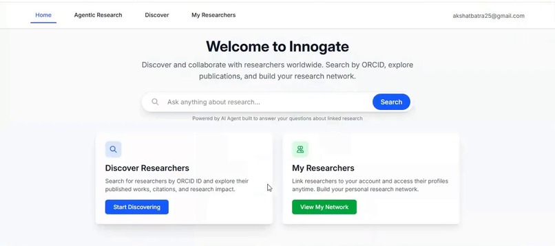 Innogate – screenshot 1
