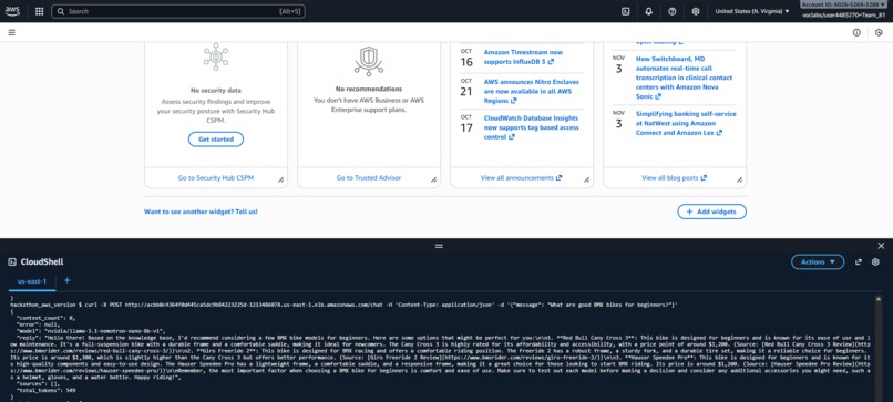 BMX Chatbot – screenshot 1