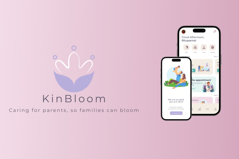Kinbloom – Emotional Wellness Platform for Adoptive Parents – screenshot 1