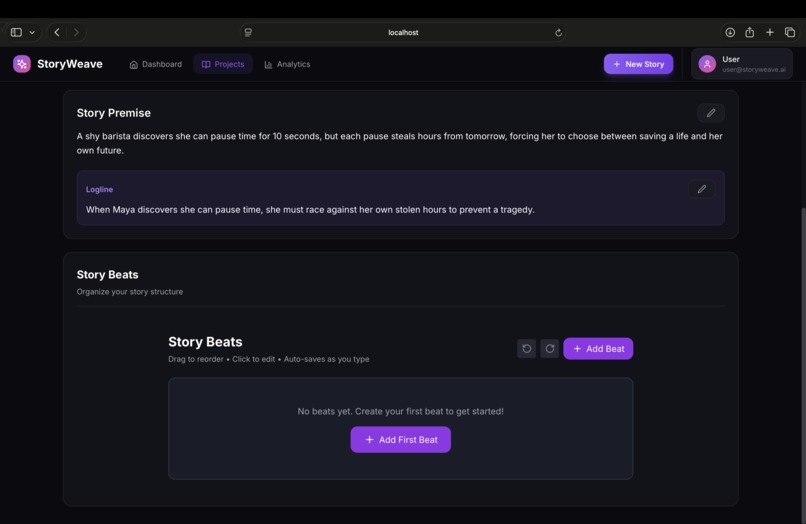 StoryWeave AI – screenshot 4