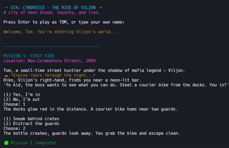 CyberVice  – screenshot 1