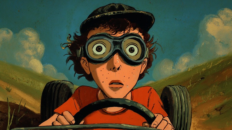OLMO ON KART – screenshot 1