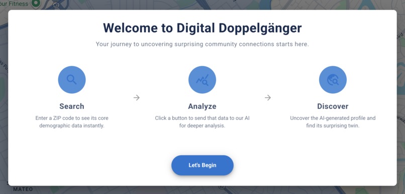Demographic Doppelgänger – screenshot 1