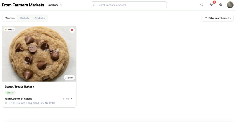 From Farmers Markets – screenshot 1