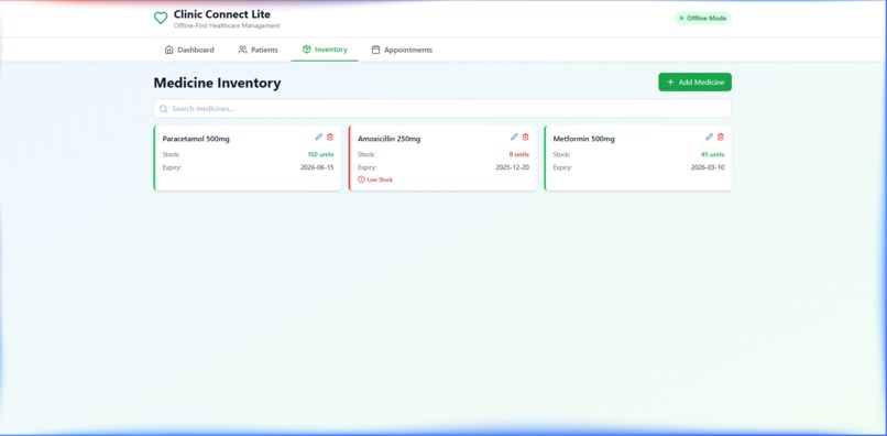 Clinic Connect Lite - Offline Healthcare Management – screenshot 3