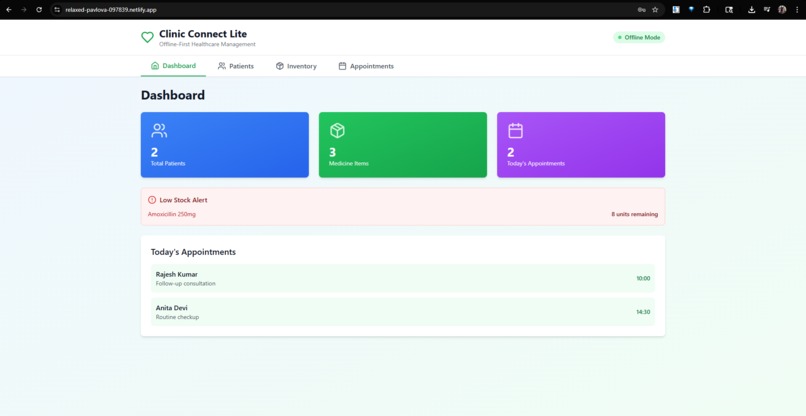 Clinic Connect Lite - Offline Healthcare Management – screenshot 4