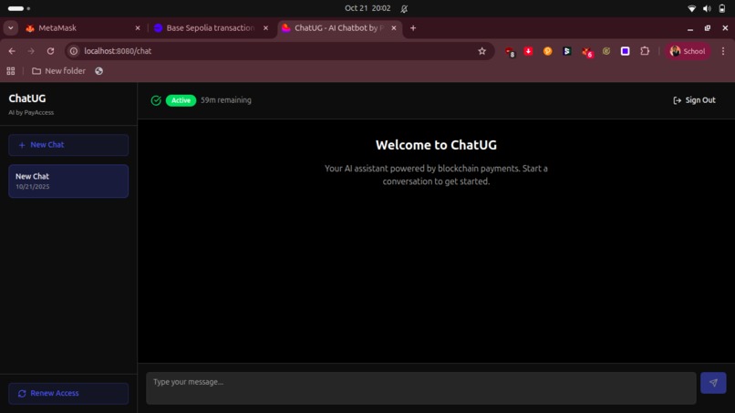 PayAccess(On chain Pay Per Use) – screenshot 2