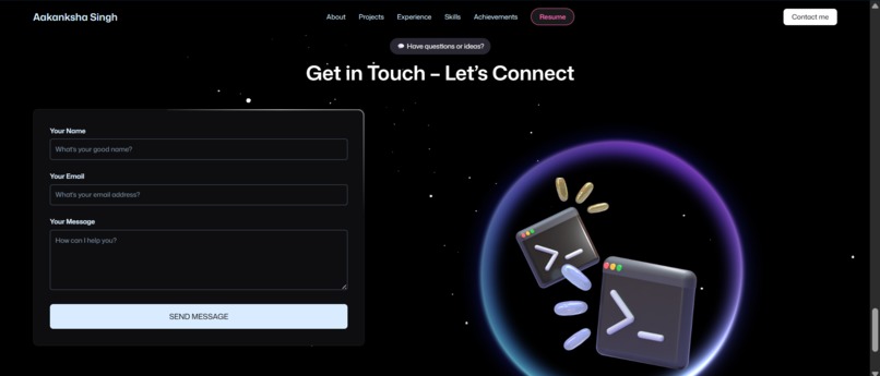 Portfolio Website – screenshot 9