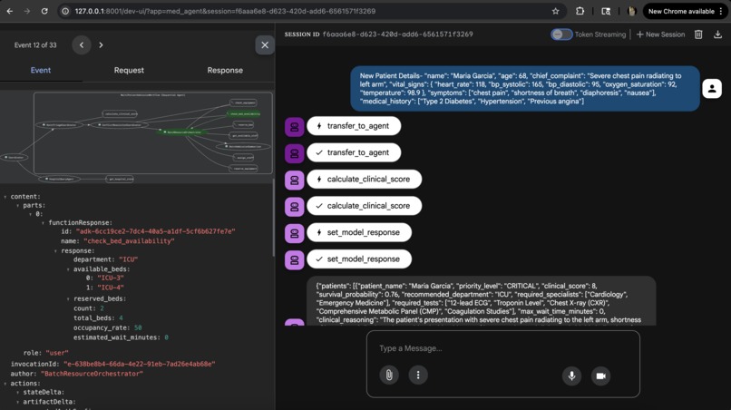 MedFlow: AI-Powered Emergency Resource Orchestration – screenshot 5