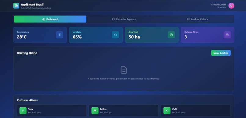AgriSmart Brasil – Multi-Agent AI for Smart Farming – screenshot 2
