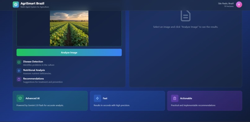 AgriSmart Brasil – Multi-Agent AI for Smart Farming – screenshot 3