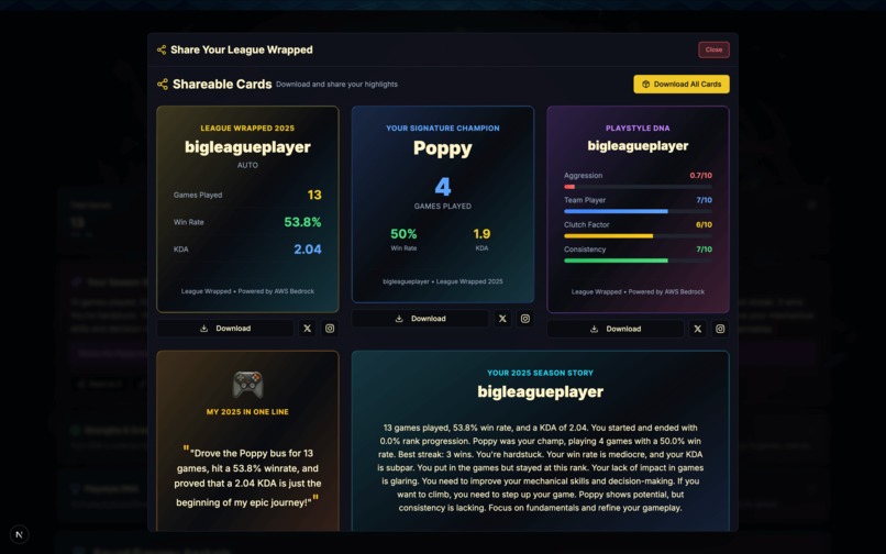 League Wrapped – screenshot 9