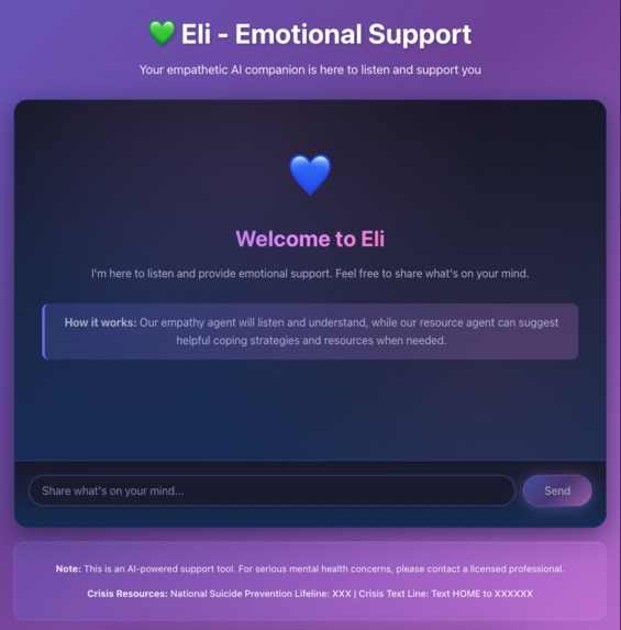 Eli - Emotional Support – screenshot 1
