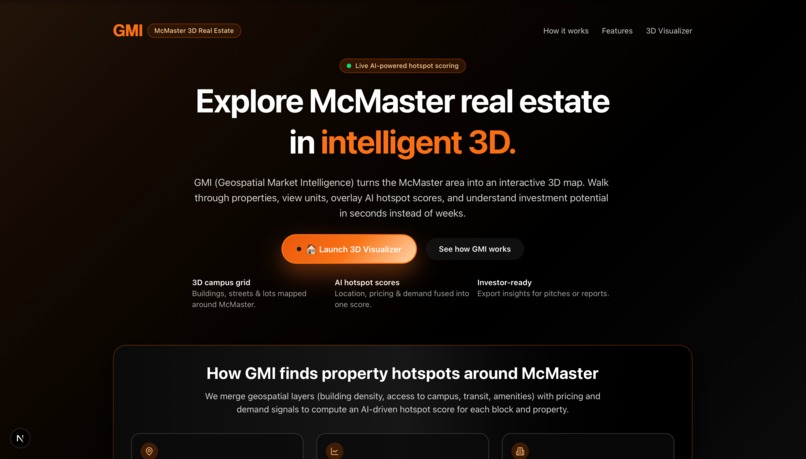 GMI @McMaster  – screenshot 1