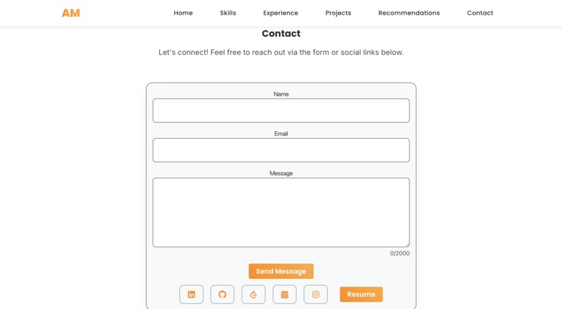 Anuj More Portfolio – screenshot 7