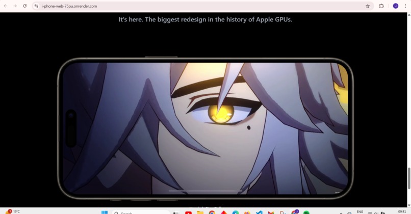i-phone – screenshot 1