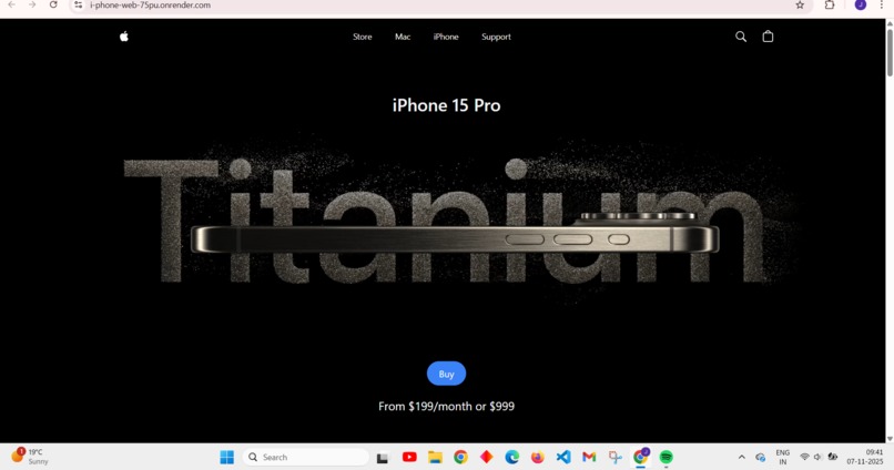 i-phone – screenshot 2