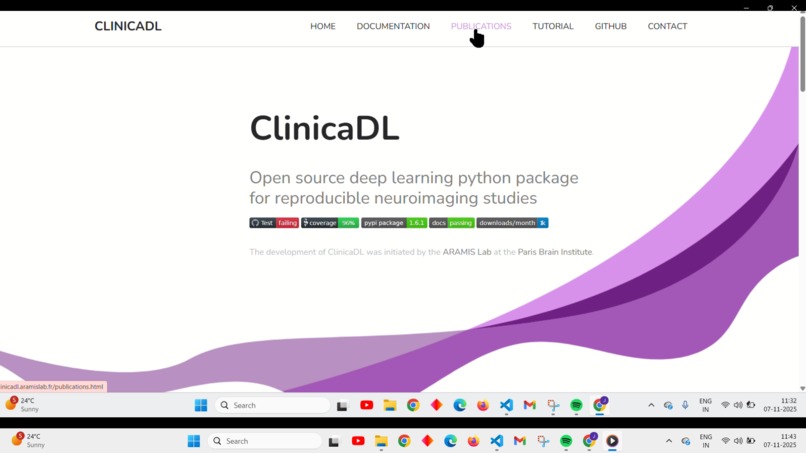 clinical-dl – screenshot 1