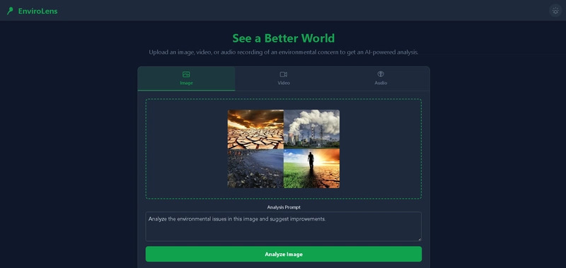 EnviroLens – Smart AI Assistant for Environmental Awareness – screenshot 2