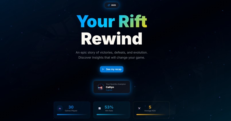 League in Review – screenshot 1