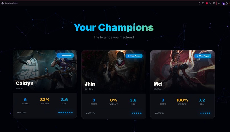 League in Review – screenshot 2