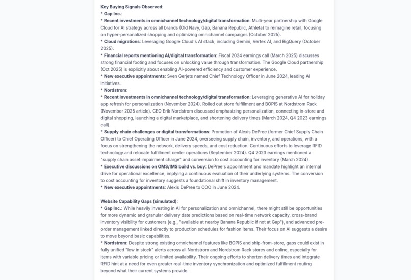 AI Sales Prospecting Agent – screenshot 8