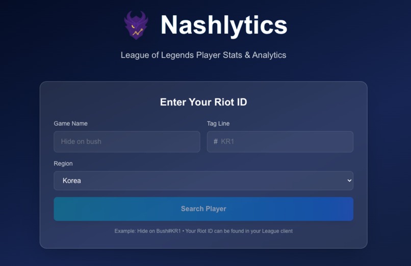 Nashlytics – screenshot 1