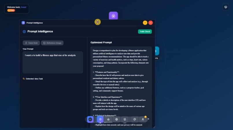 Prompt OS – screenshot 2