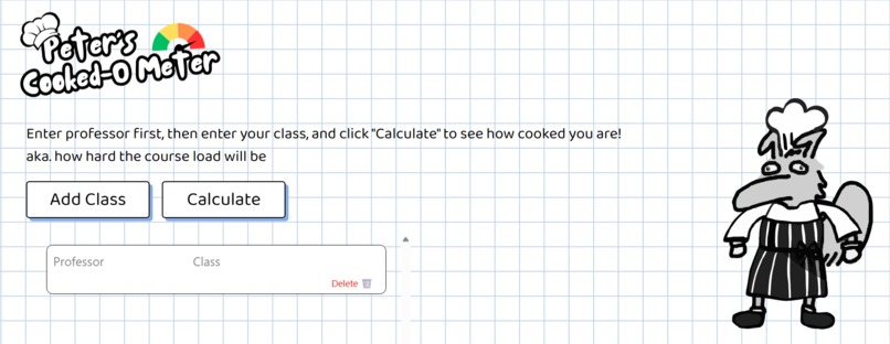 Peter's Cooked-O-Meter – screenshot 1