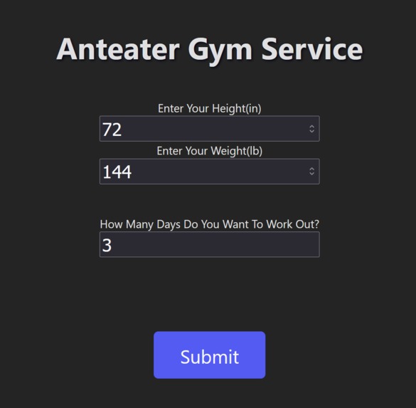 Anteater Gym Service  – screenshot 8
