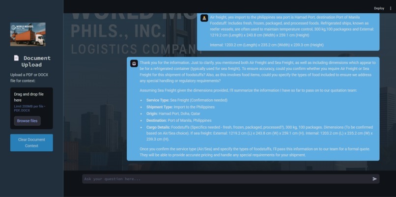 Multimodal All-in-one Global Logistical Solution Cloud Run  – screenshot 10