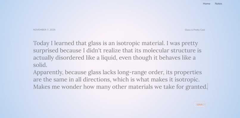 What Did I Learn Today? – screenshot 3