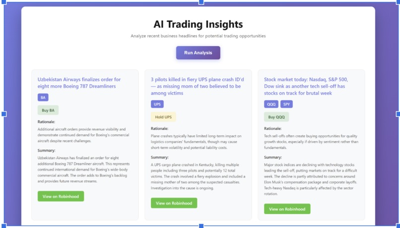 News2Trade – screenshot 1