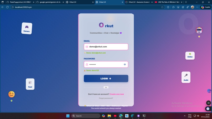 Orkut 2.0 – screenshot 1