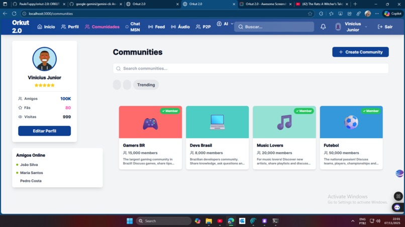 Orkut 2.0 – screenshot 3
