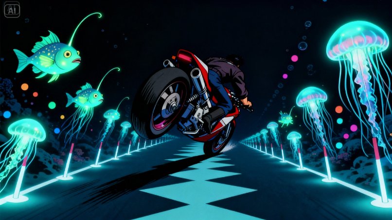 Deep Blue Drive – screenshot 1