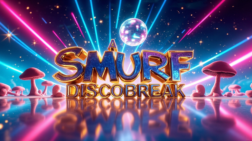 A smurf disco break – screenshot 1
