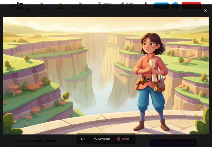 C6 Fun Writing - English Writing to Creative Visuals – screenshot 5