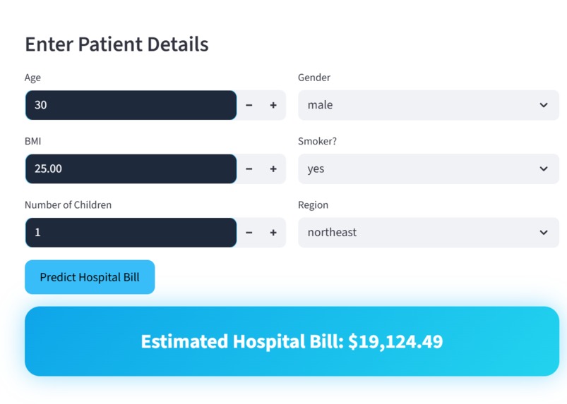 CostCareAI – screenshot 1