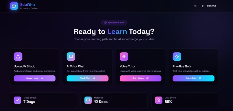 EduWhiz- Your voice powered AI – screenshot 5