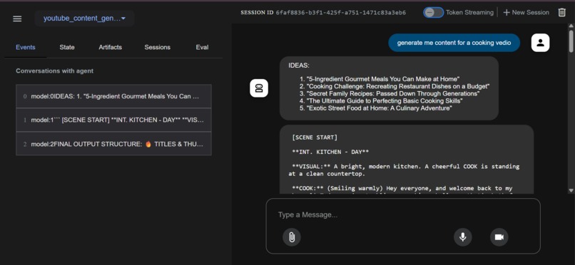 Youtube Content Generator – screenshot 1