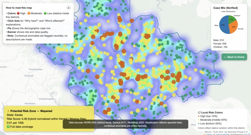 ReLink: Ethical AI Map for Missing-Person Risk – screenshot 3