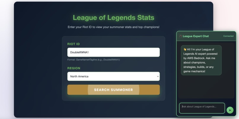 Rift Rewind: AI-Powered League Analytics – screenshot 1
