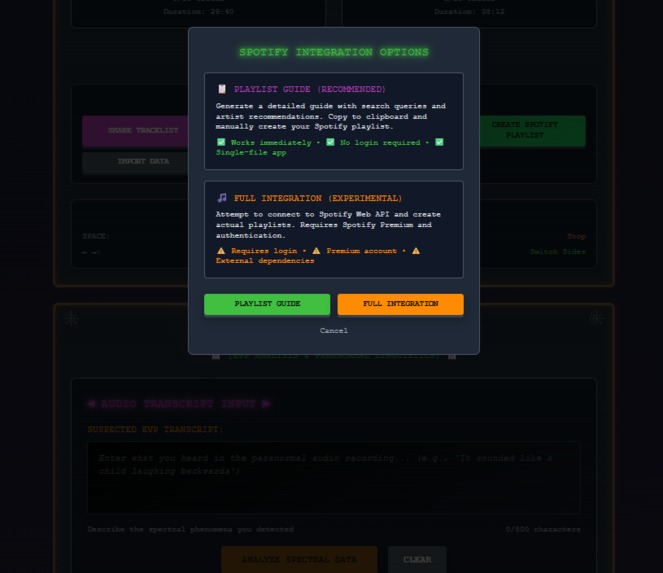 Spec-Tape: The Ghostly Mixtape Machine – screenshot 6