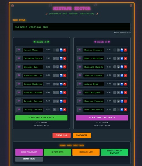 Spec-Tape: The Ghostly Mixtape Machine – screenshot 8