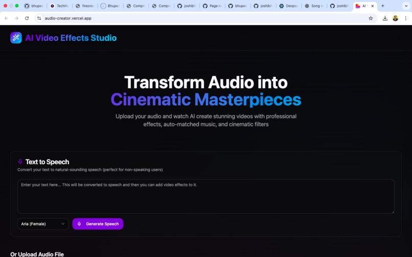 Song Video Creator – screenshot 1
