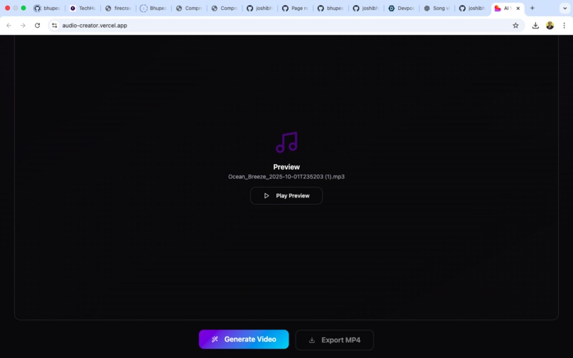 Song Video Creator – screenshot 4