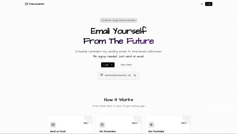 Followmelater – screenshot 1